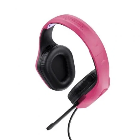 Trust Gaming GXT 415 Zirox Auriculares Gaming con Micrófono Jack 3.5 Rosas